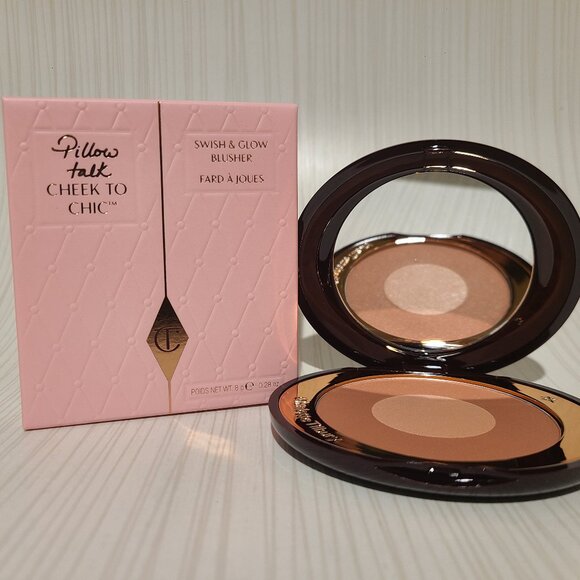Charlotte Tilbury Pillow Talk Cheek to Chic Full Size Blusher - Picture 1 of 1
